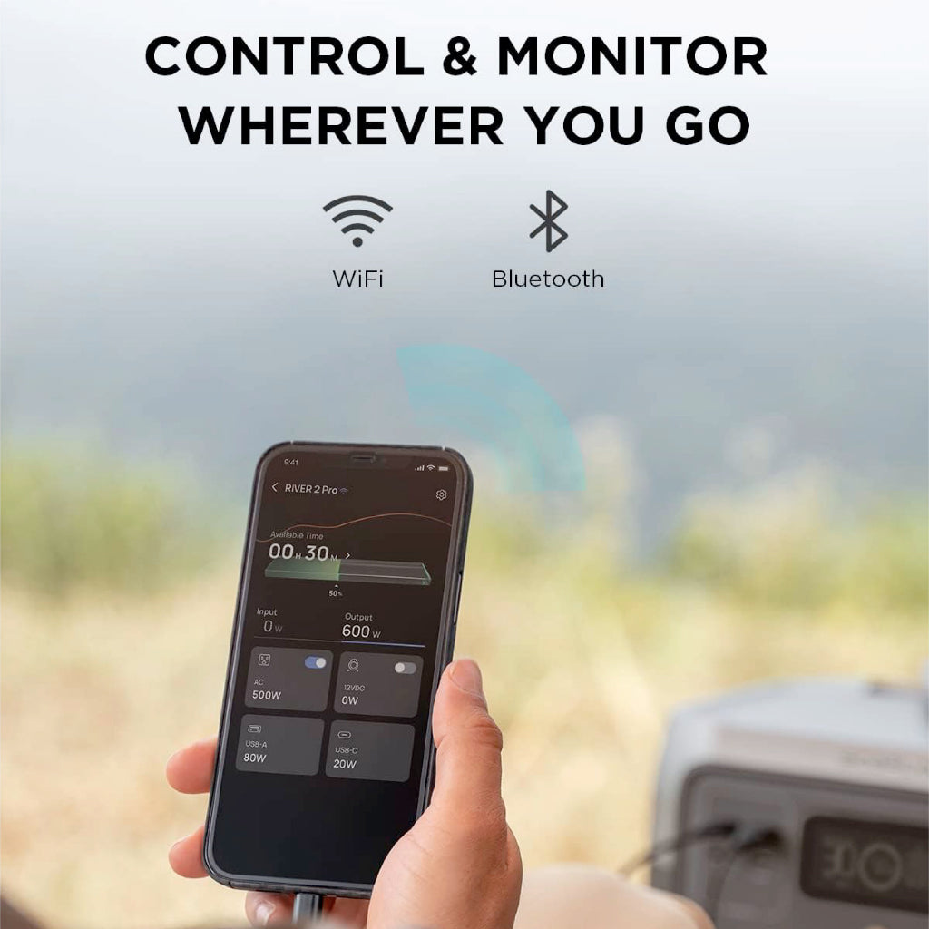 EcoFlow RIVER 2 Pro Power Station 220V Charging In 70 Minutes 800W Up To 1600W With X-Boost Power Emergency Power Source Battery Backup Energy Storage