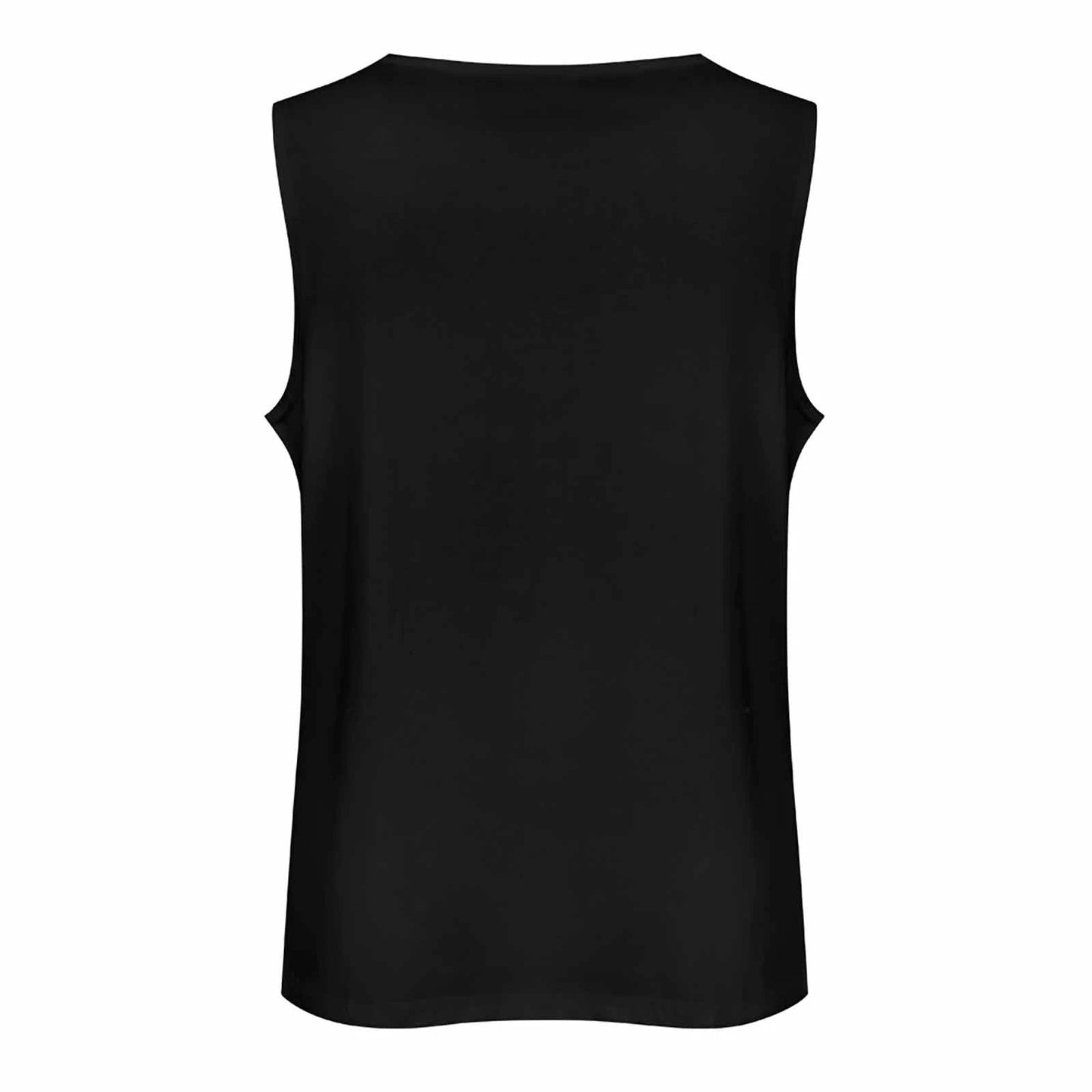 Graffiti Frame Cotton Tank Top — Teal Tank with Street Art Chest Print for Summer Sessions