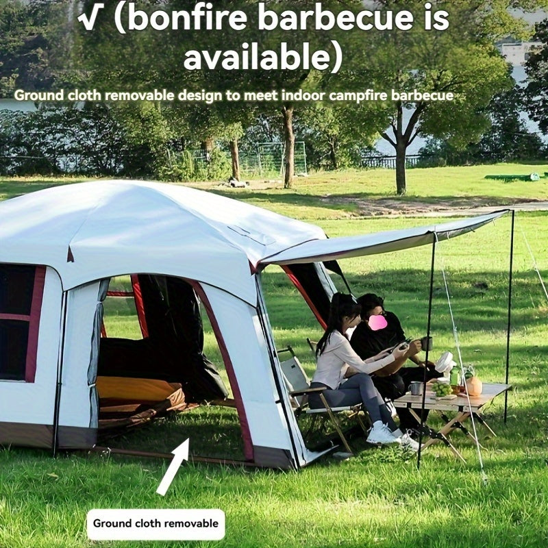 Versatile Outdoor Camping Tent Set for SUVs & Sedans TJR2C4F