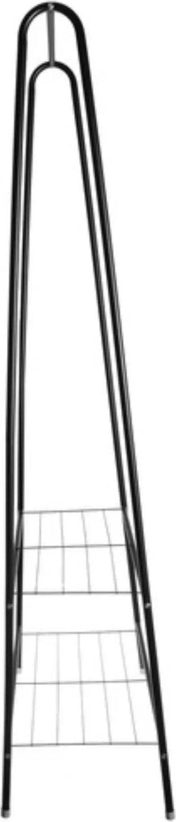 Ruhhy Kledingrek met Schoenrek - Functioneel en Ruimtebesparend - Ideaal voor Hal en Slaapkamer