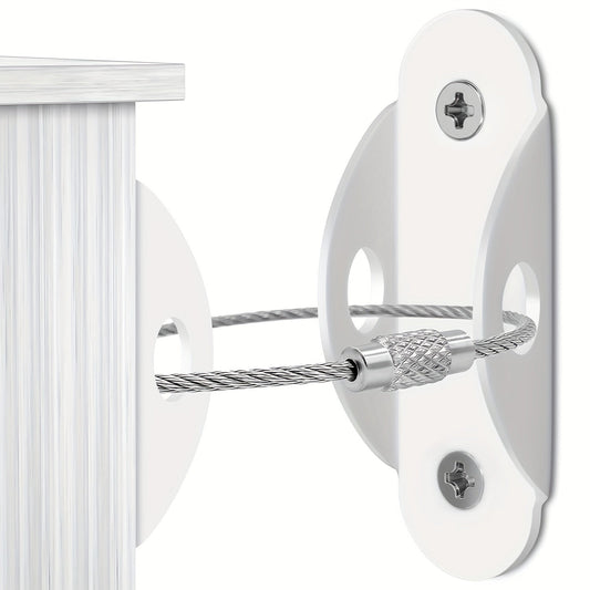 2pcs Furniture Anchors, Secure Up to 181.44KG TJR8L3D