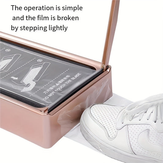 Adhesive Shoe Cover Machine for Hygienic Home Use-OFJZ