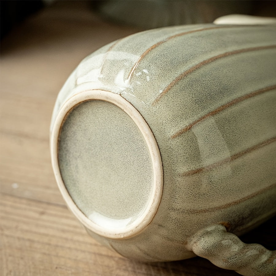 An Ancient Style Creative Twist Handle Pot - F3JI
