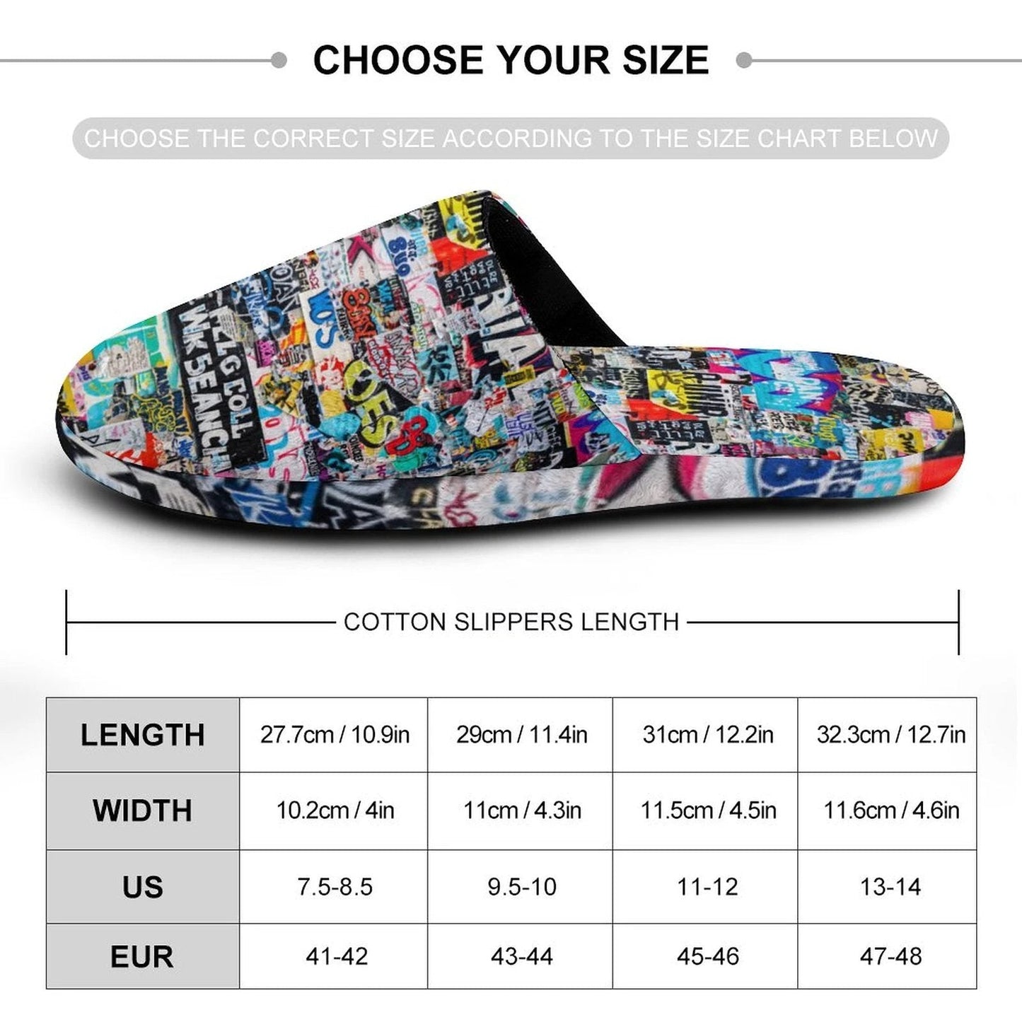 Flannel Men's Cotton Slippers