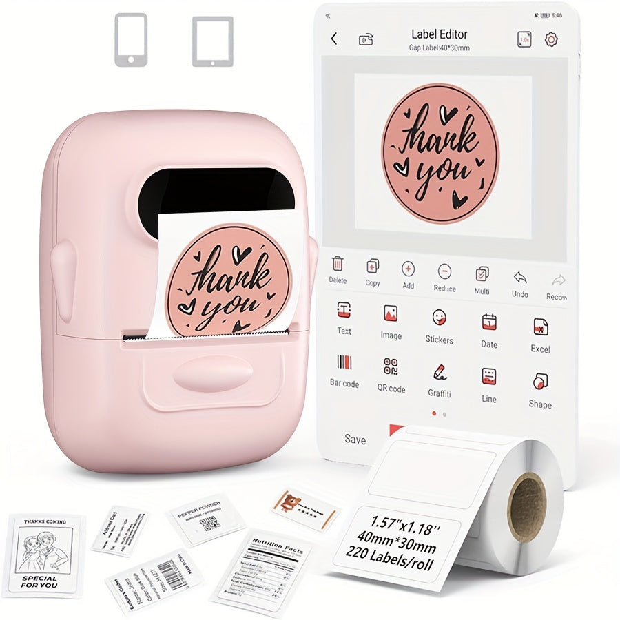 P50 Portable Label Printer- HM12M7