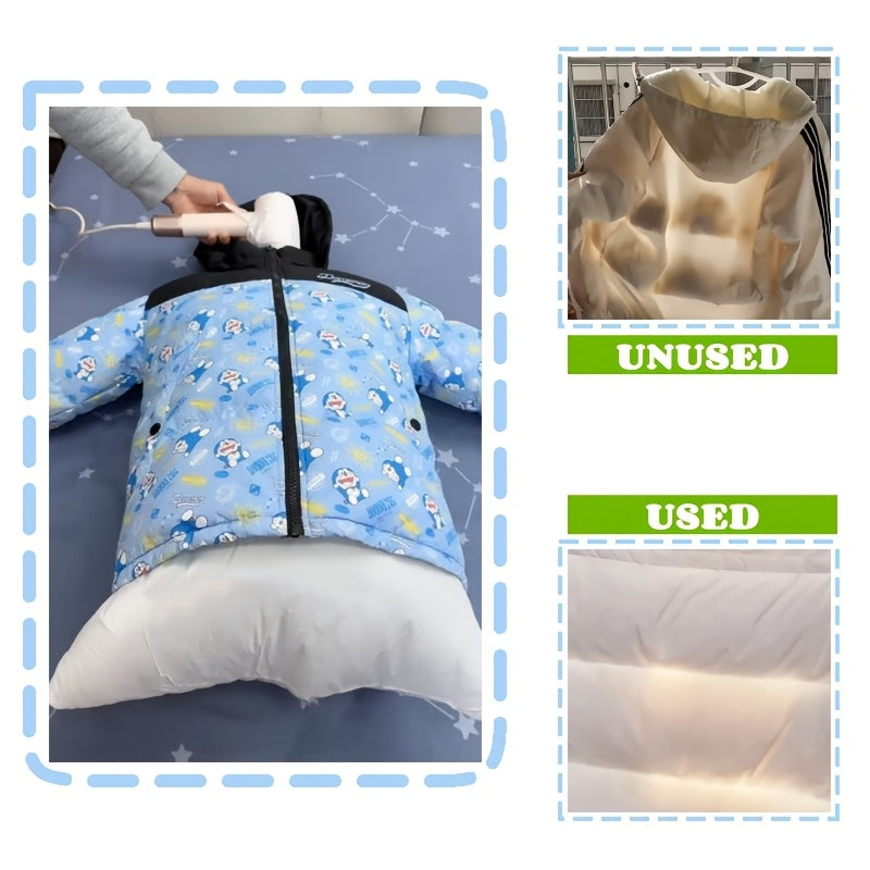 Pink Down Jacket  Shorts Drying Bag  No Electricity Needed-P9YF