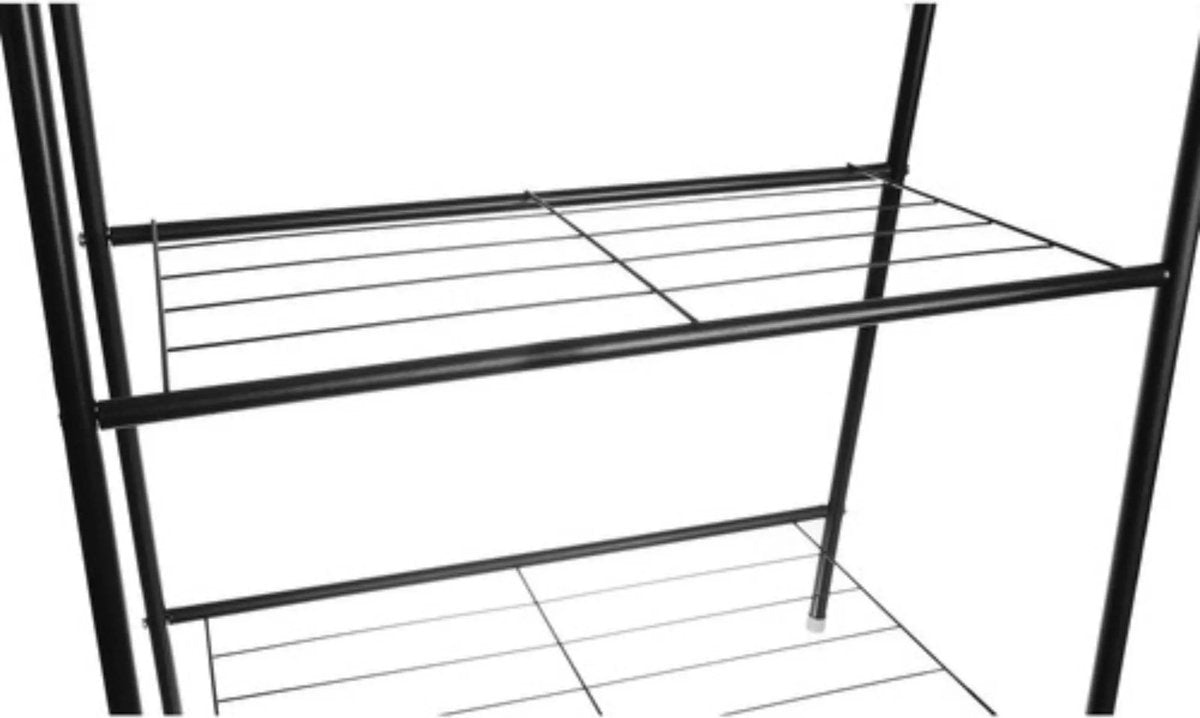 Ruhhy Kledingrek met Schoenrek - Functioneel en Ruimtebesparend - Ideaal voor Hal en Slaapkamer