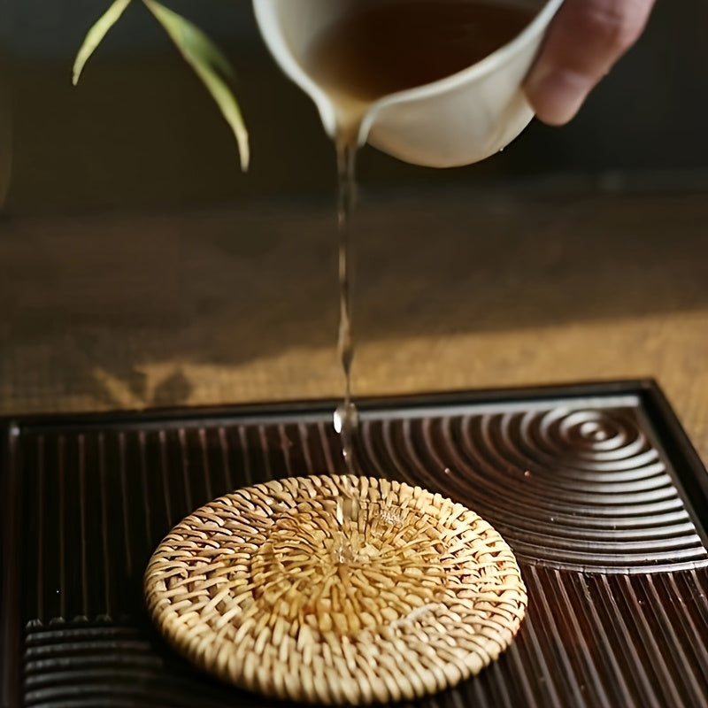 Handmade Rattan Coasters - H3NJ