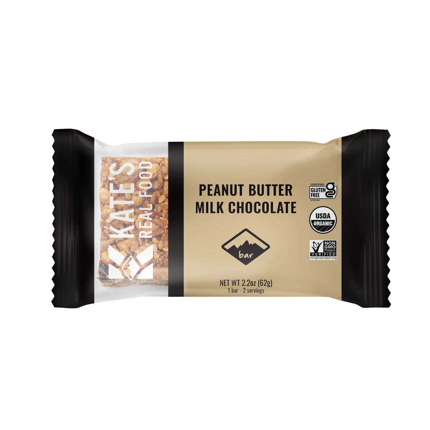 Kate's Real Food - Peanut butter Milk Chocolate