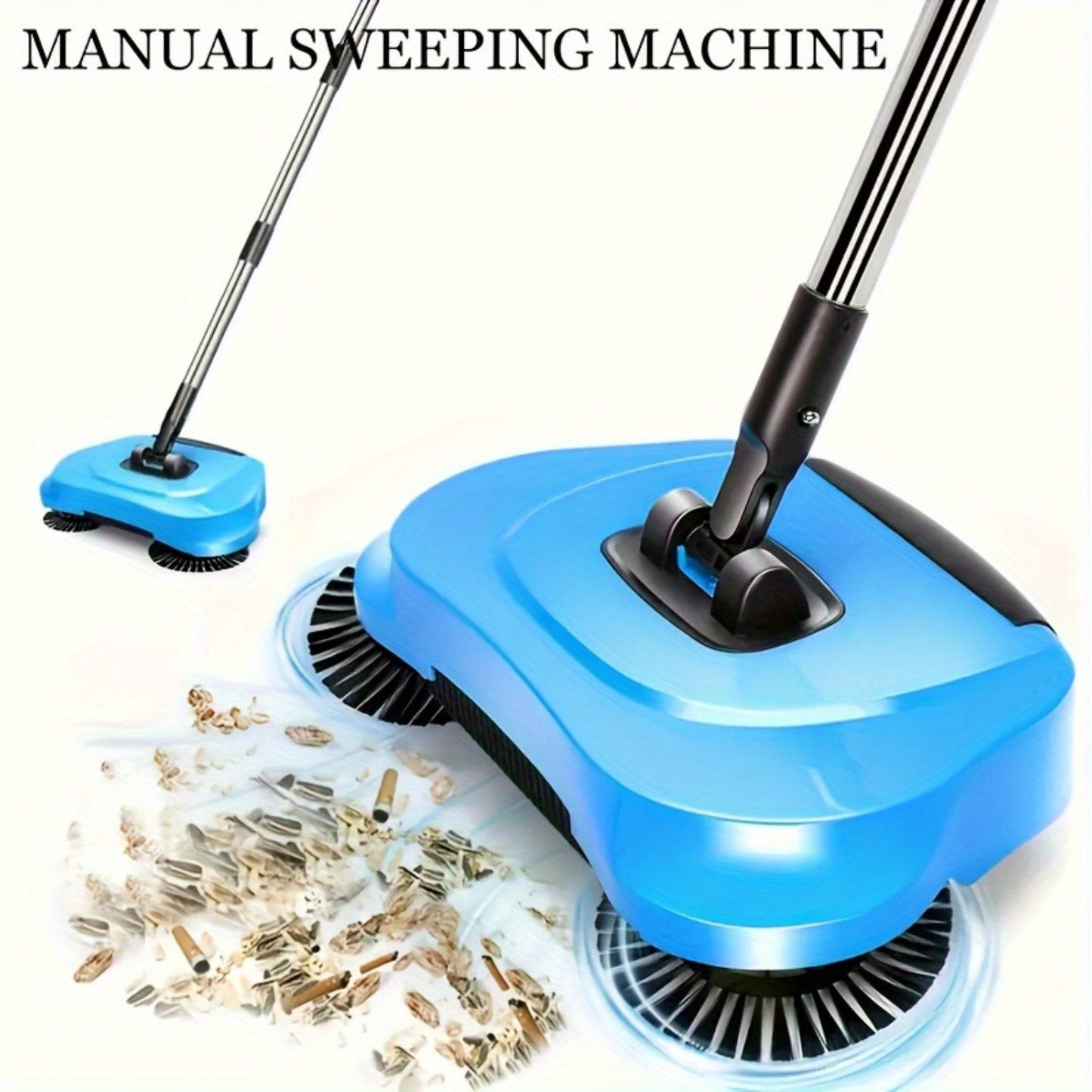 Multifunctional Manual Sweeping And Mopping Brush- HMT15MB
