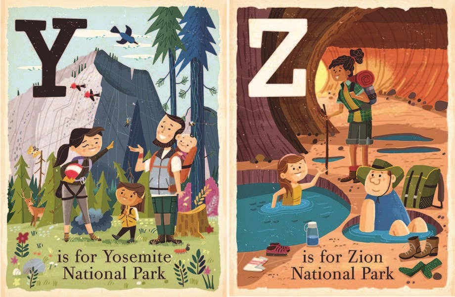Gibbs Smith - B is for Bison; A National Parks Alphabet