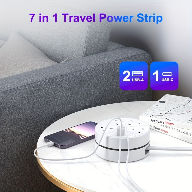 Multifunctional Power Strip with USB  TypeC-O4VF