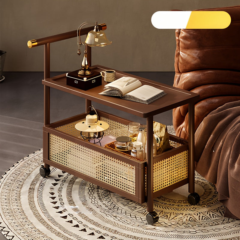 Modern Side Table with Golden Accents - CS02