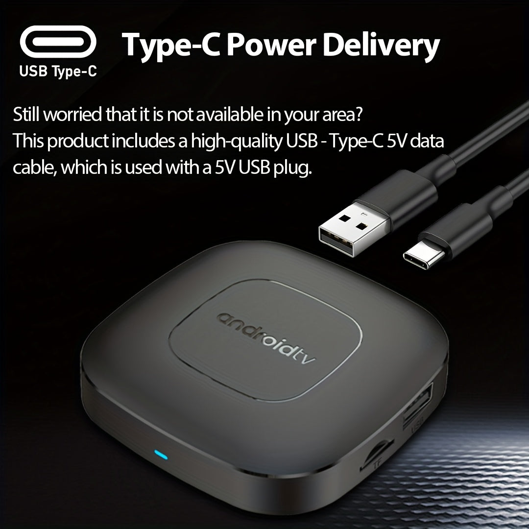 Smart TV Box, 2GB+16GB, Android 13, Voice Assistant, 8K TJR8W1C