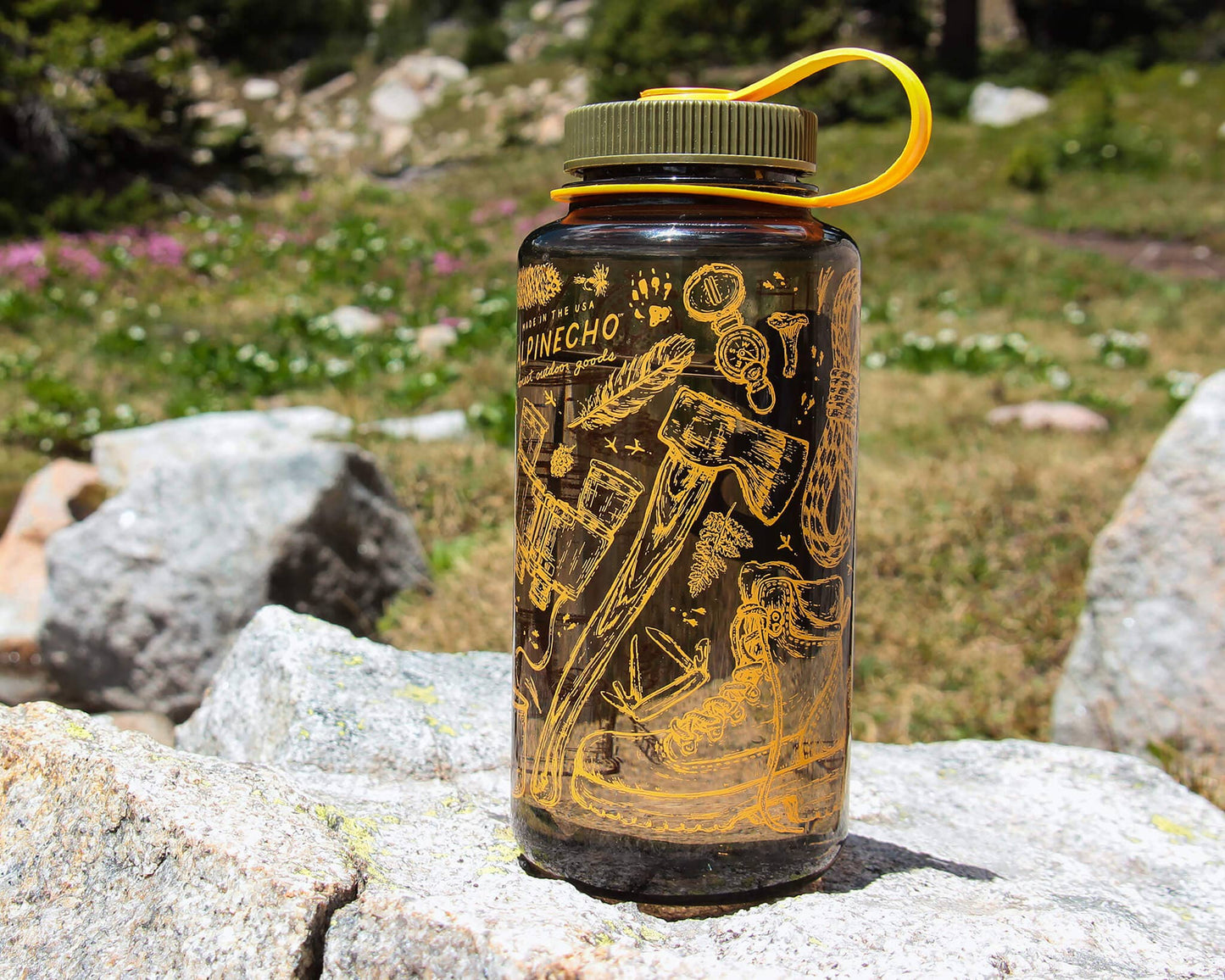 Alpinecho - Gone Camping Nalgene