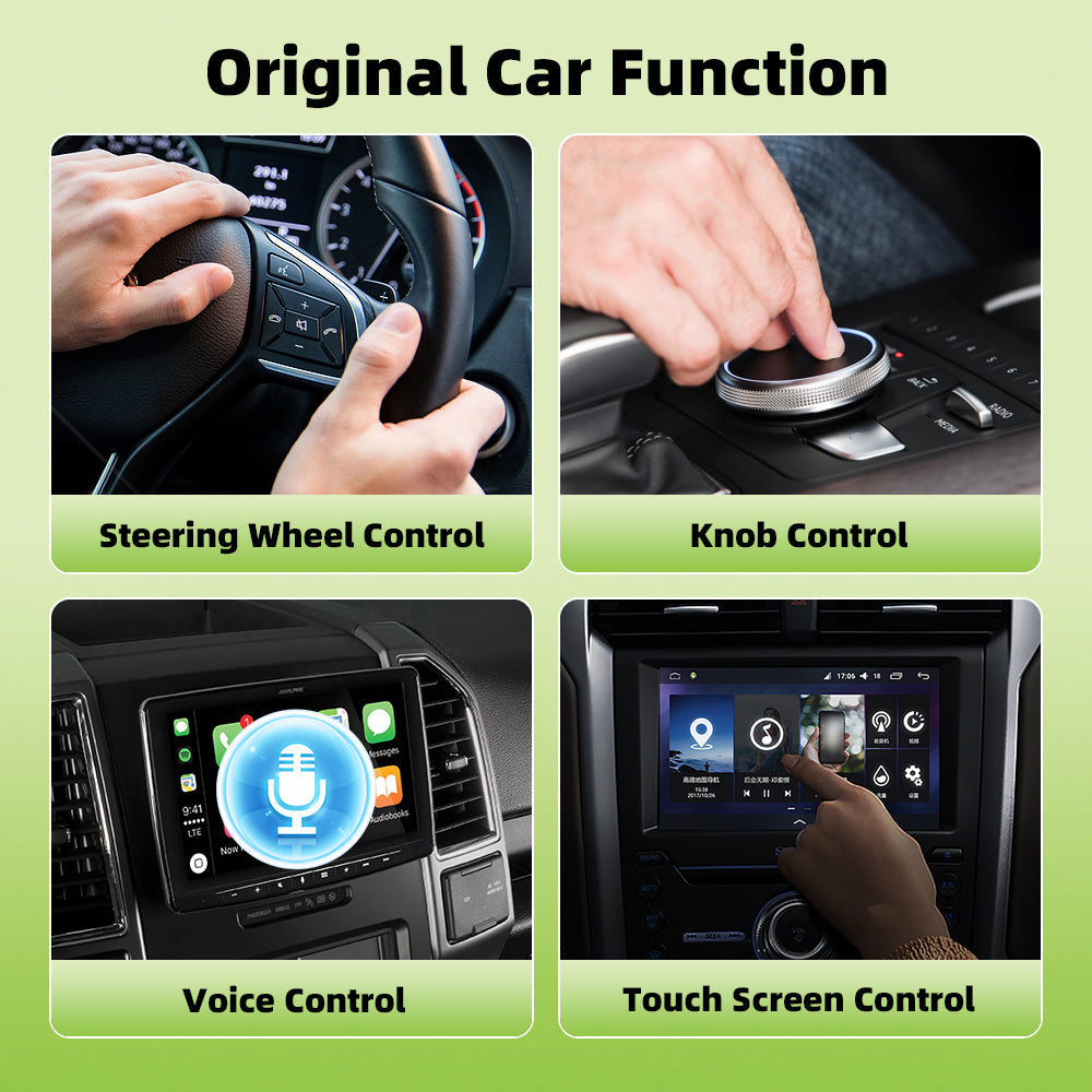 Wireless CarPlay Adapter for Android Auto, Plug & Play TJR3Y6J