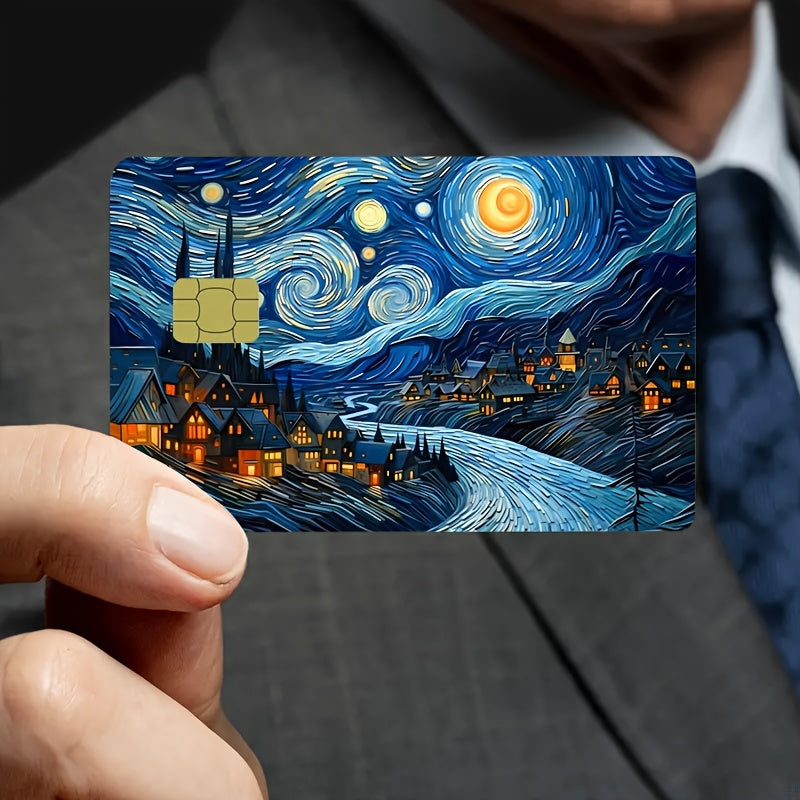 Van Gogh Starry Night Card Skins- HMT17SN