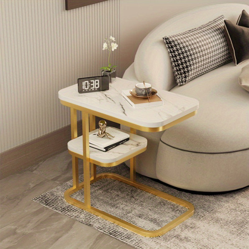 Modern Mini Coffee Table with Storage-EUAD