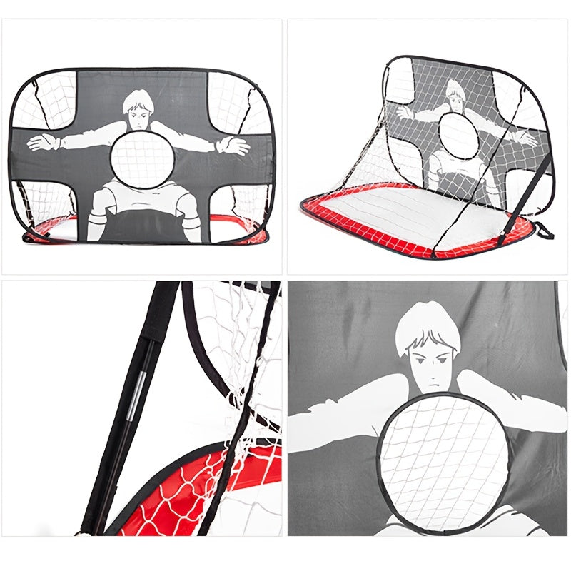 Portable 2-in-1 Folding Soccer Goal for Training & Matches TJR7B5D