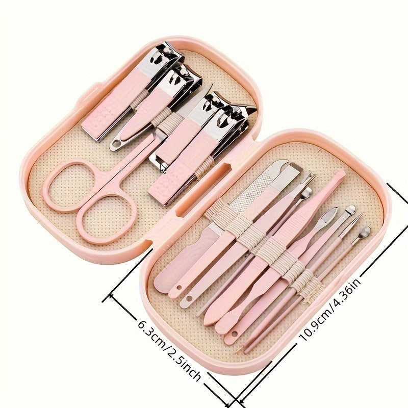 Stainless Steel Manicure & Pedicure Set- HM12M9