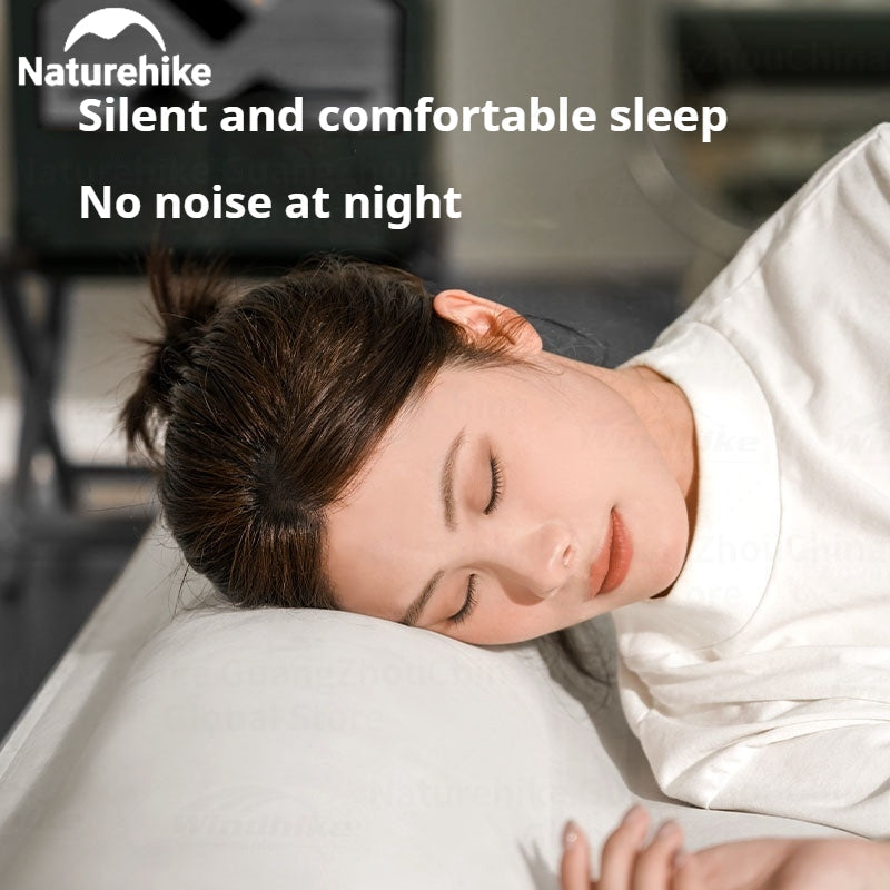 Naturehike Inflatable Bed With Build-in Air Pump Portable Lightweight 1-3 Persons Camping Luxury Sleeping Bed PVC Inflatable Thicken Pad Travel