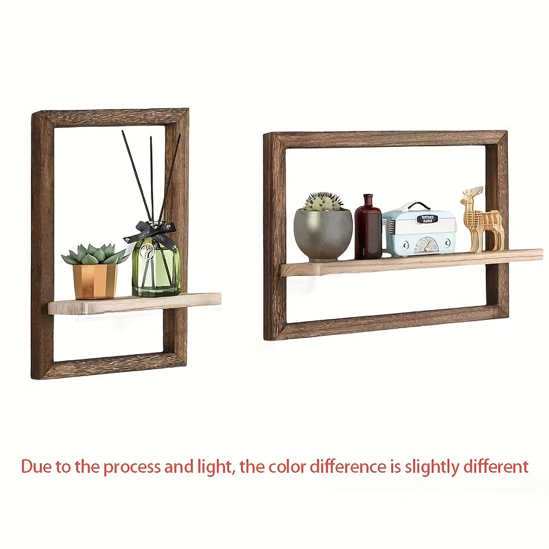 Retro Wooden Wall Shelves- HMT24WS