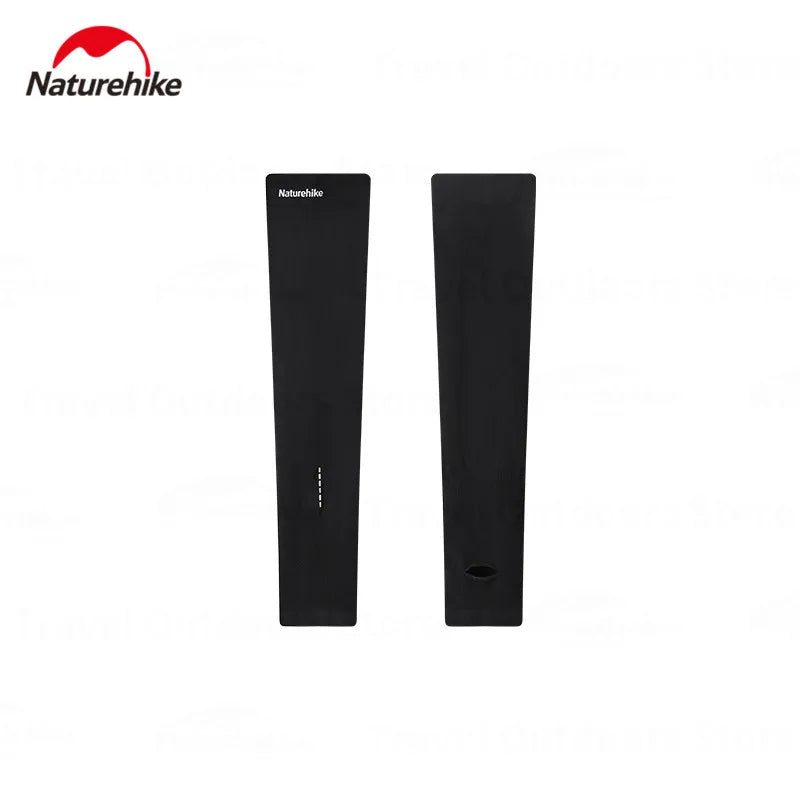 Naturehike POCKET SUN Outdoor Sunscreen Sleeve Sun UV Protection Ice Cooling Arm Cover Unisex Running Biking Non-Slip Long Gloves No Finger Sleeves