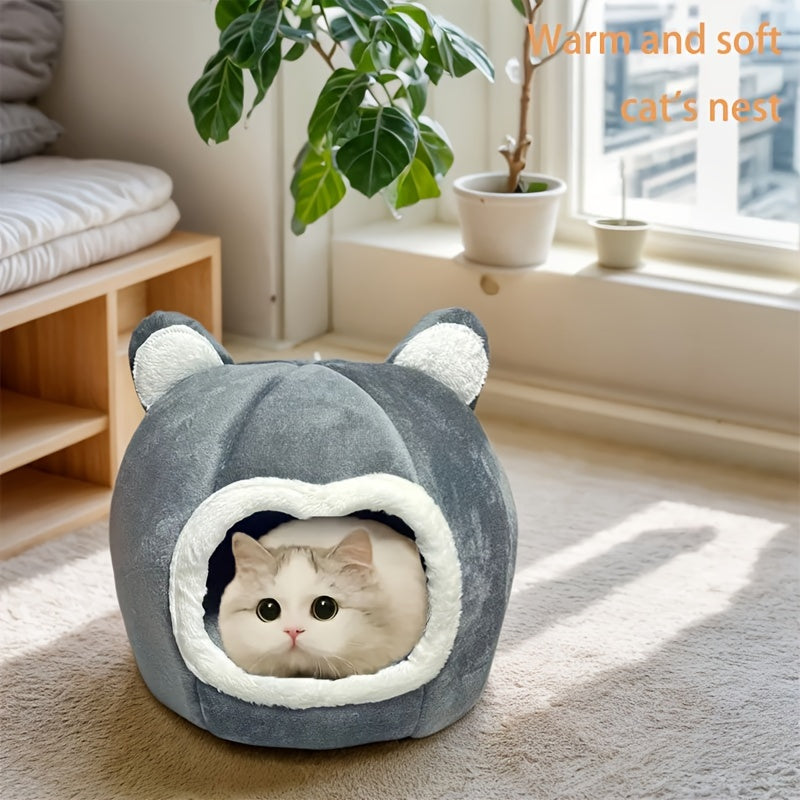 Winter Warm Cat House- HMT24CH