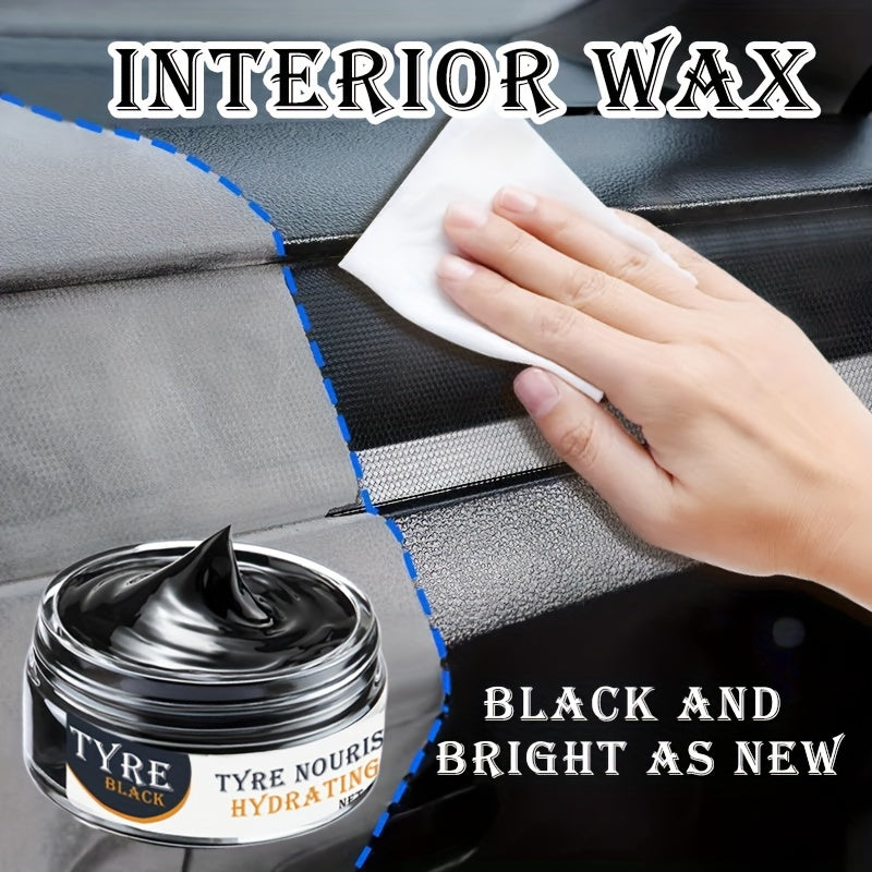 Black Plastic Restoration Cream for Car Dashboard & Furniture TJR5V3P