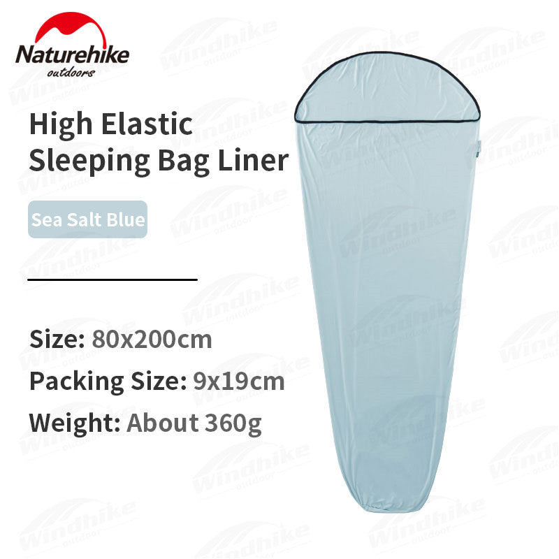 Naturehike Sleeping Bag Liner Portable Lightweight High Elasticity Anti-Pulling Anti-Tearing Skin-Friendly Outdoor Camping Travel Hotel Sheet