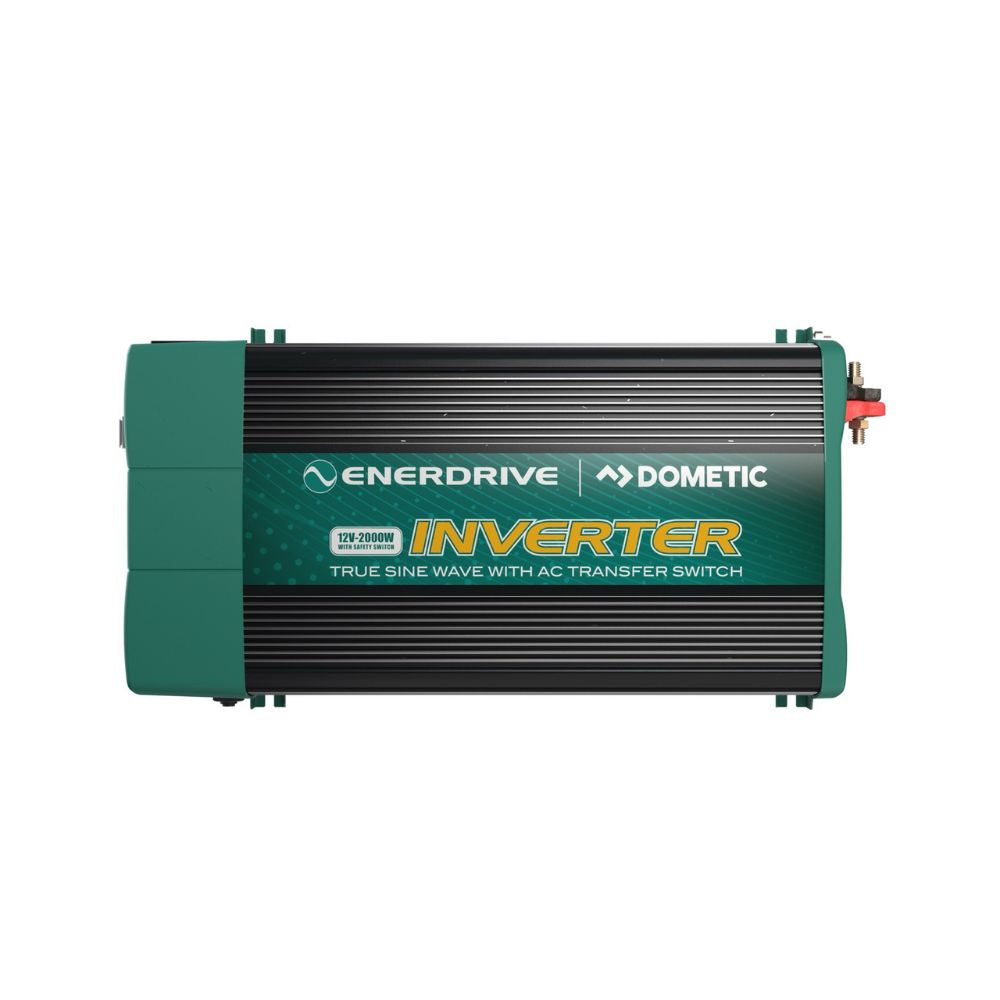 Enerdrive ePOWER 2000W 12V True Sine Wave Inverter with AC Transfer & Safety Switch
