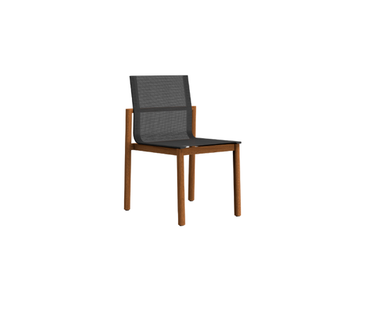 Greenwich Batyline Teak Dining Side Chair