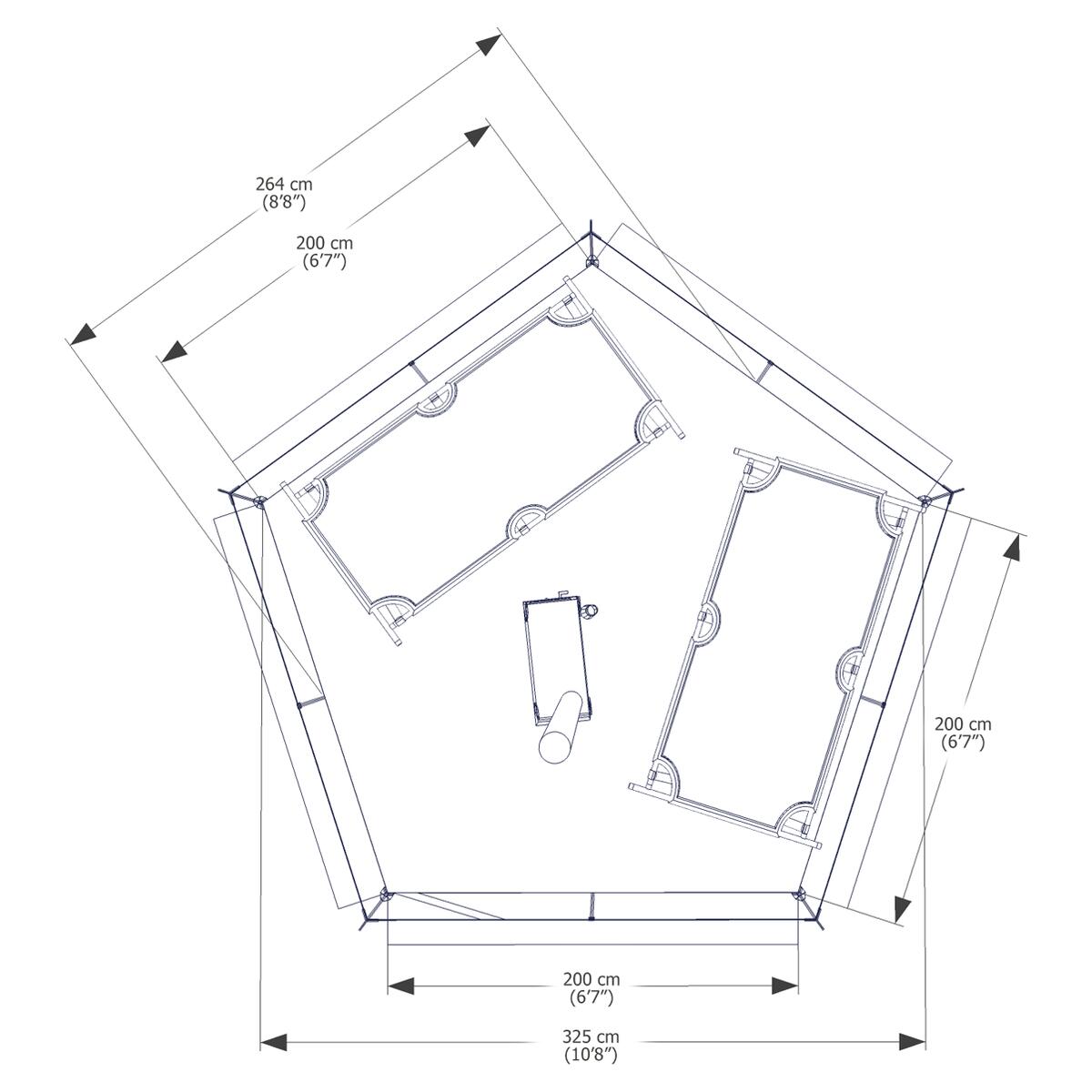 Esker Arctic Fox 10x10 Winter Hot Tent