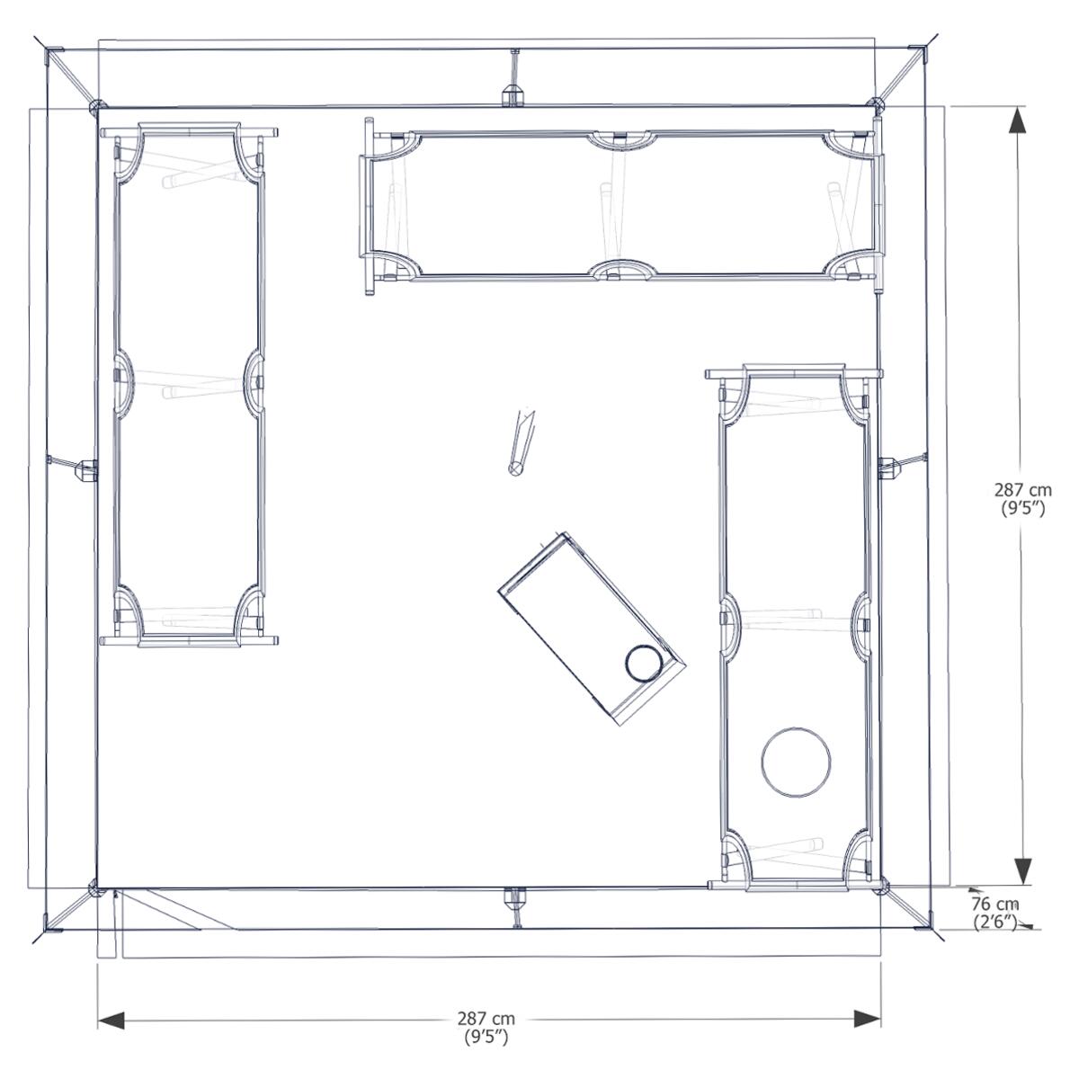 Esker Classic 10x10 Winter Hot Tent