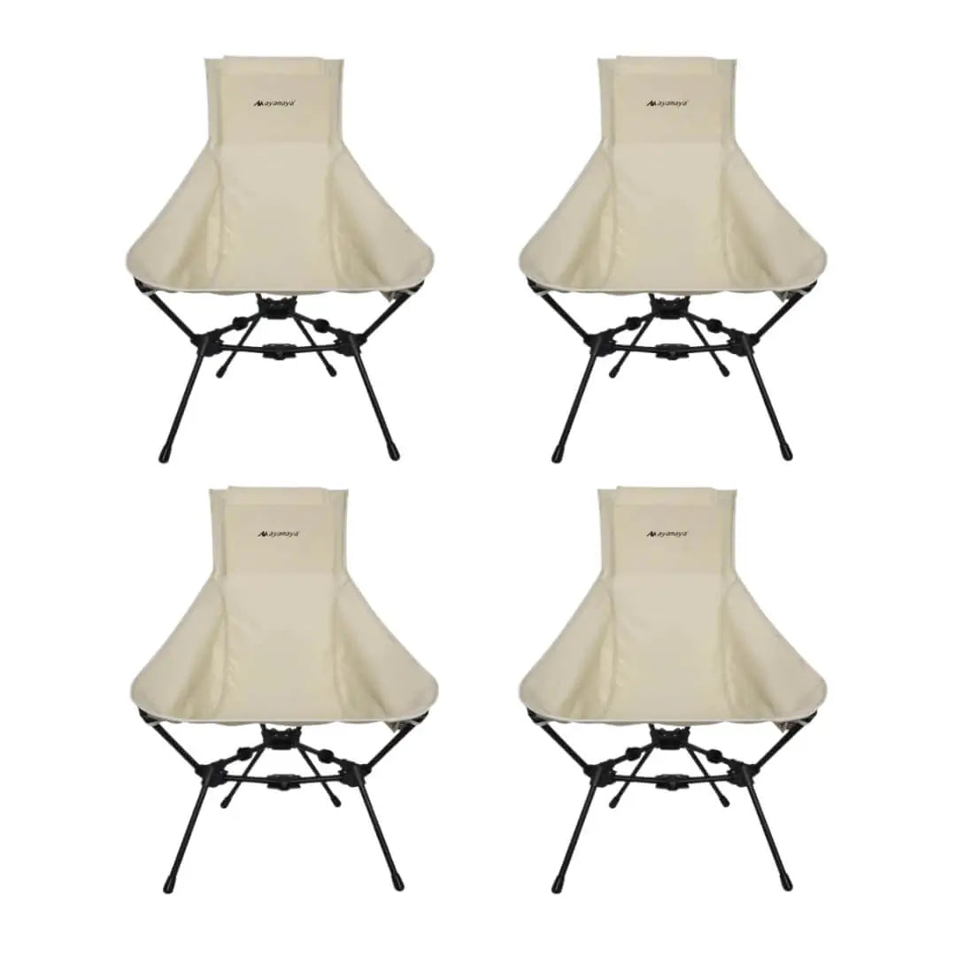 Everest Lounger High Back Camping Chair - Ultralight, Compact & Portable with Enhanced Comfort and Stability, Ideal for Outdoor Activities