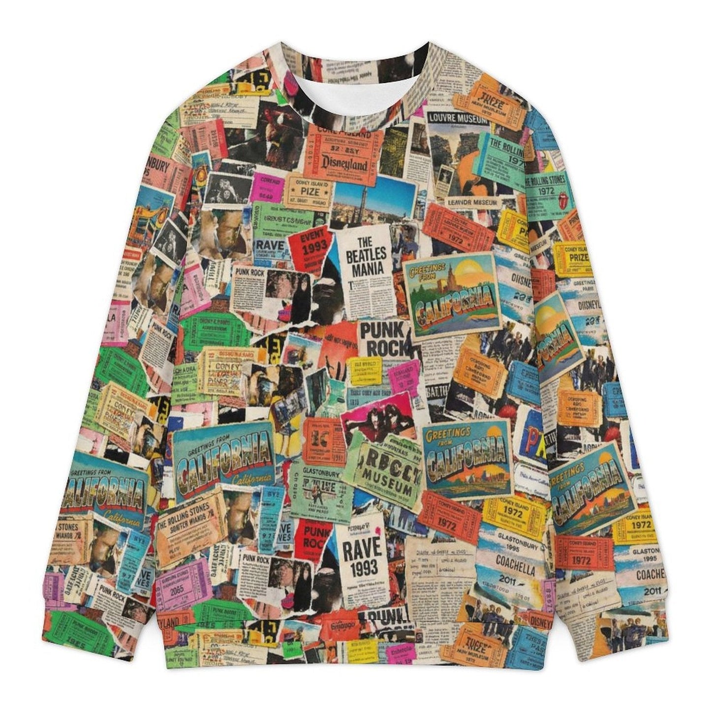 Everyday Maximalist AOP Crewneck Sweatshirt | 280gsm Heavyweight Unisex Pullover — Bold Print Studio-to-Street Statement Streetwear (S–5XL)