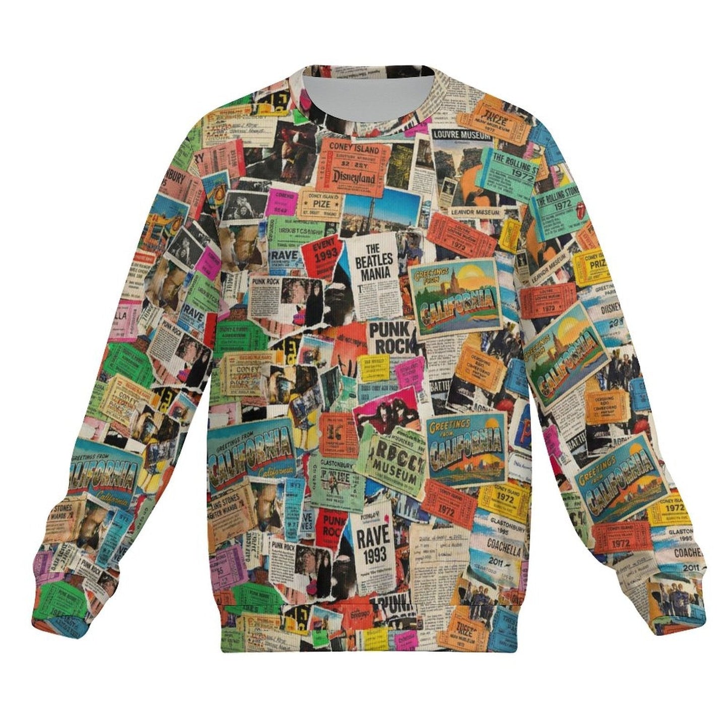 Everyday Maximalist AOP Crewneck Sweatshirt | 280gsm Heavyweight Unisex Pullover — Bold Print Studio-to-Street Statement Streetwear (S–5XL)