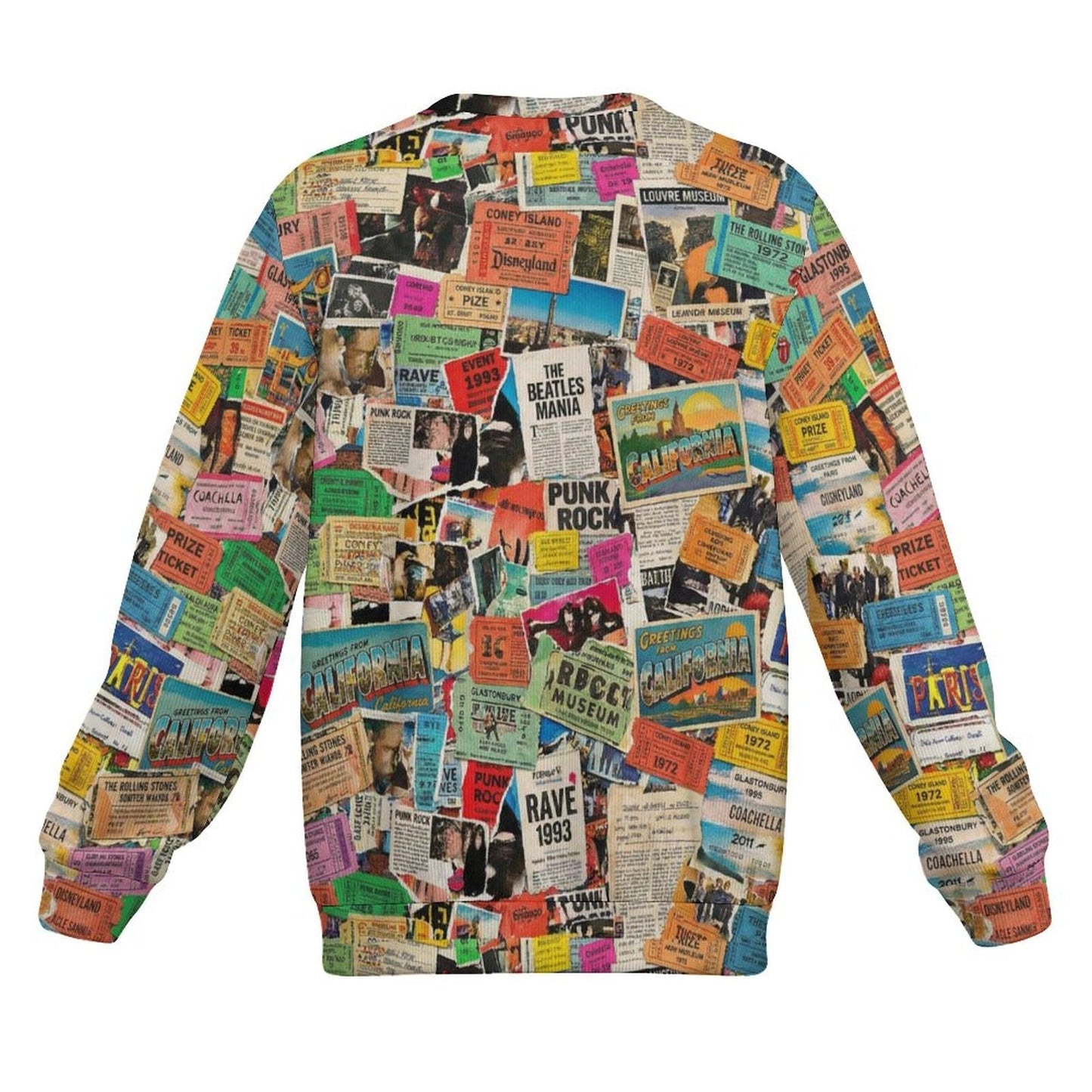 Everyday Maximalist AOP Crewneck Sweatshirt | 280gsm Heavyweight Unisex Pullover — Bold Print Studio-to-Street Statement Streetwear (S–5XL)