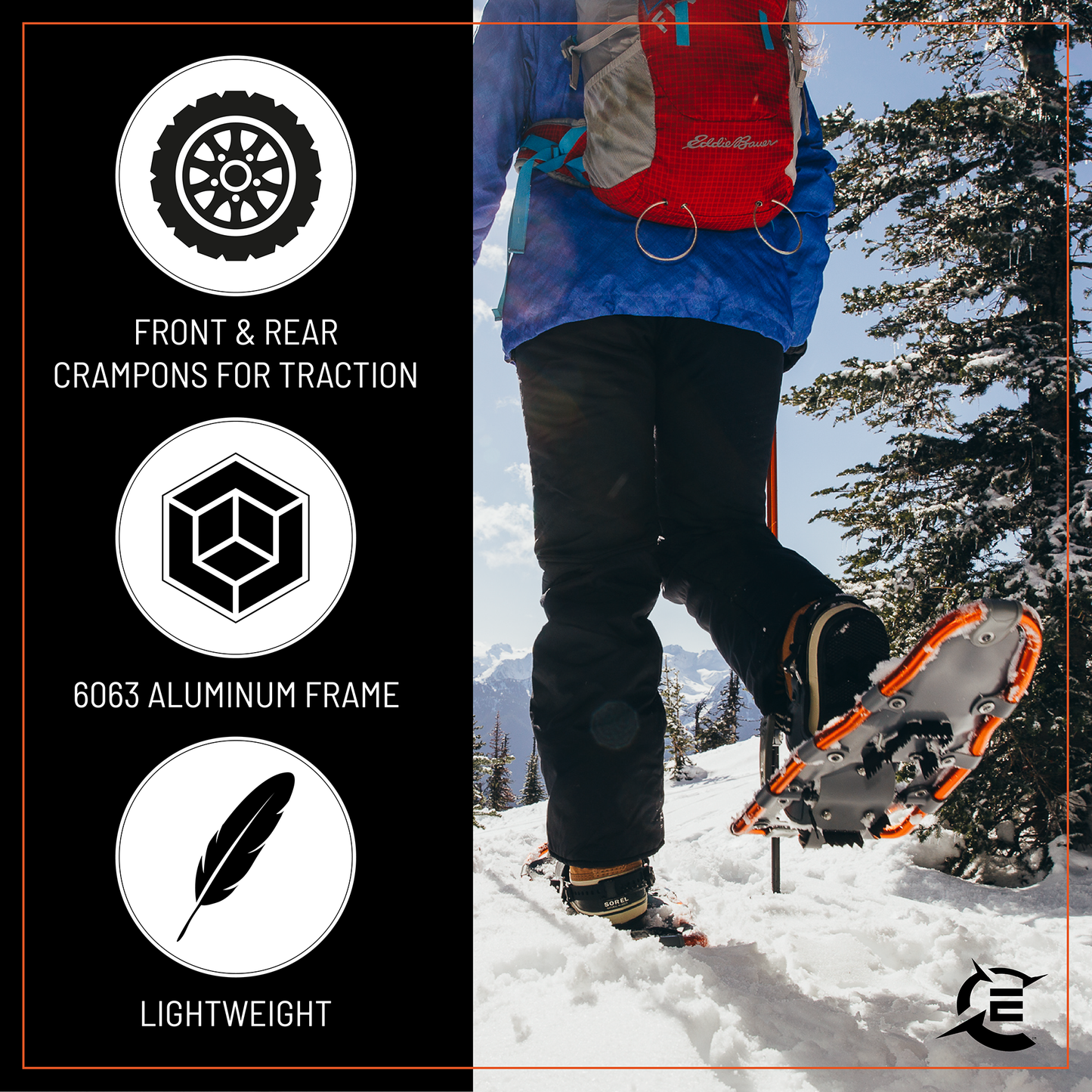 Explorer Plus Snowshoes - Size 14