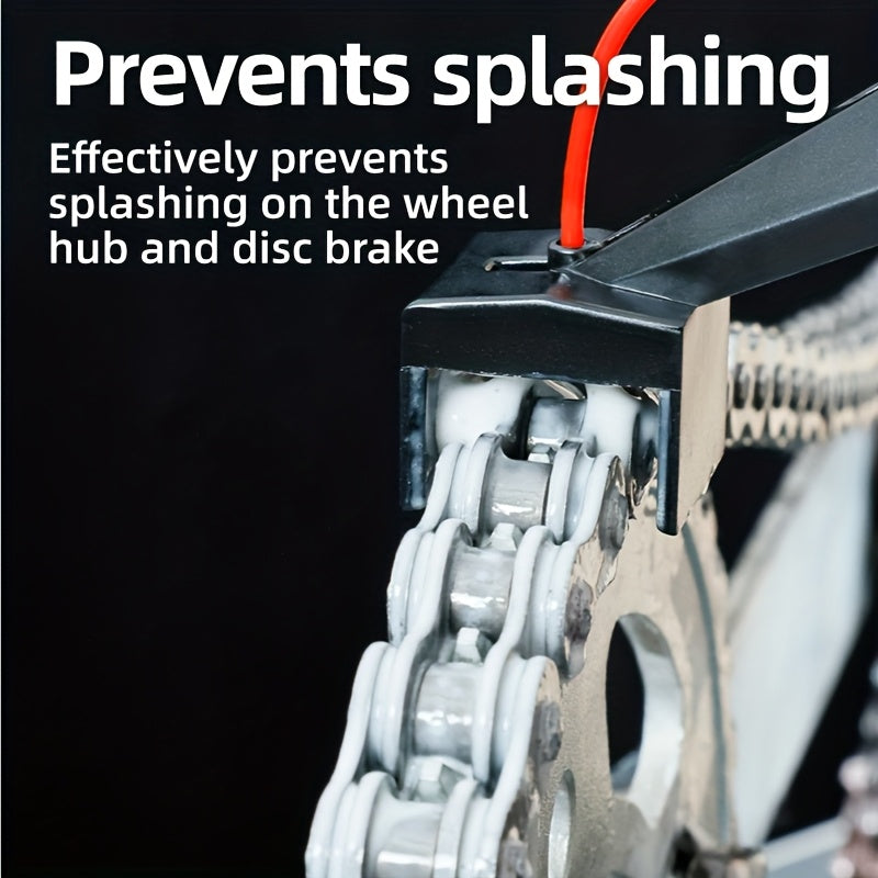 Motorcycle Chain Lube Mess-Free Applicator, Easy to Use TJR4D2K