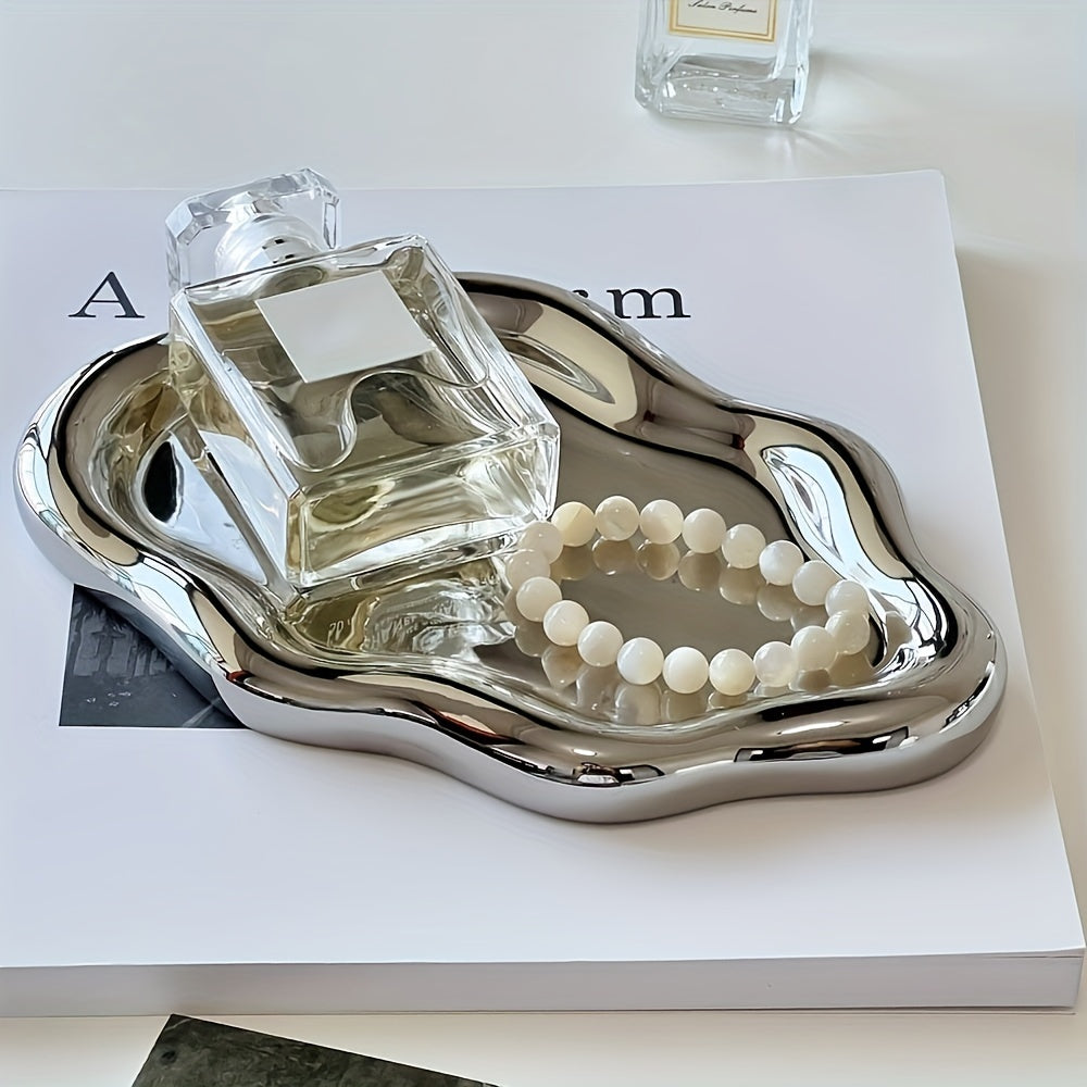 Cloud Jewelry Tray Decor- HMT24GG