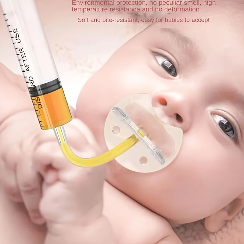 Silicone Medicine Dispenser with Pacifier Dropper, BPA-Free – TJR6M9Y