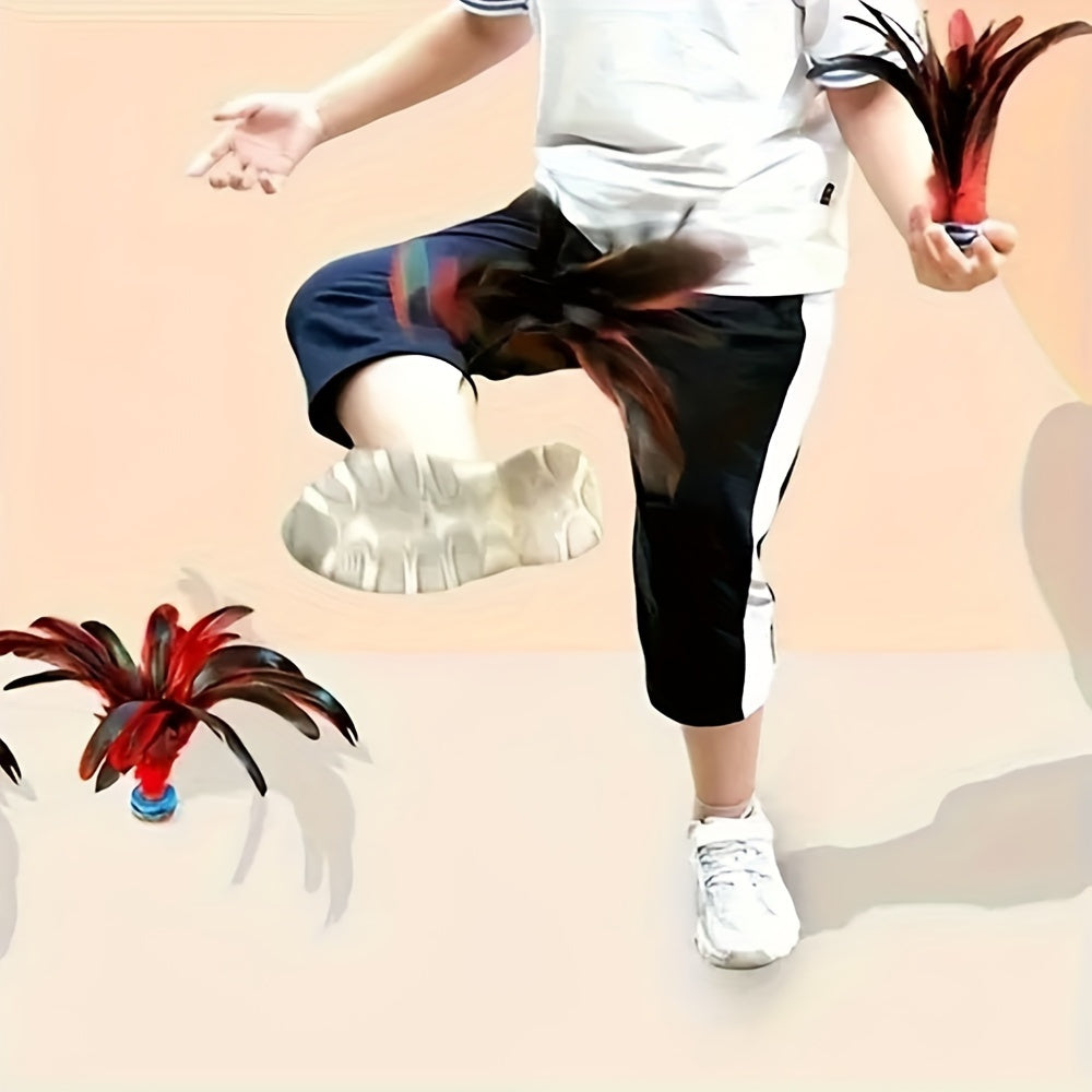 Vibrant Feather Jianzi, Hand & Foot Coordination TJR3L6N
