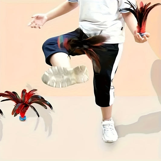 Vibrant Feather Jianzi, Hand & Foot Coordination TJR3L6N