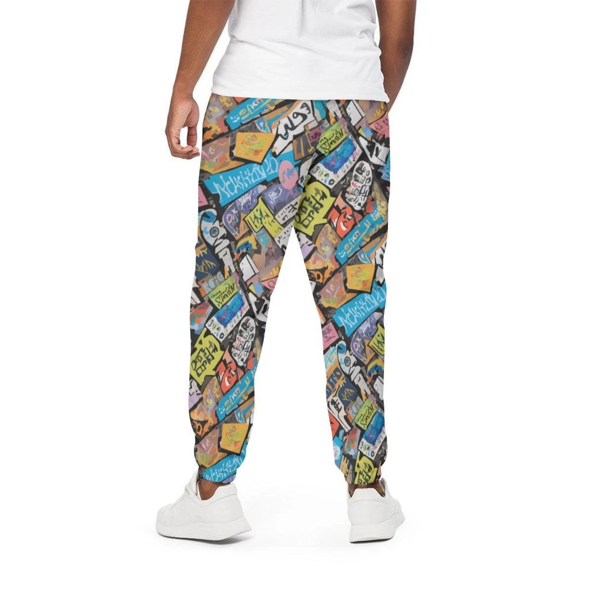 AOP Unisex Heavyweight Cotton Lounge Pants | 310gsm All-Over Print Streetwear Bottoms for Festival, Lounge & Everyday Maximalism