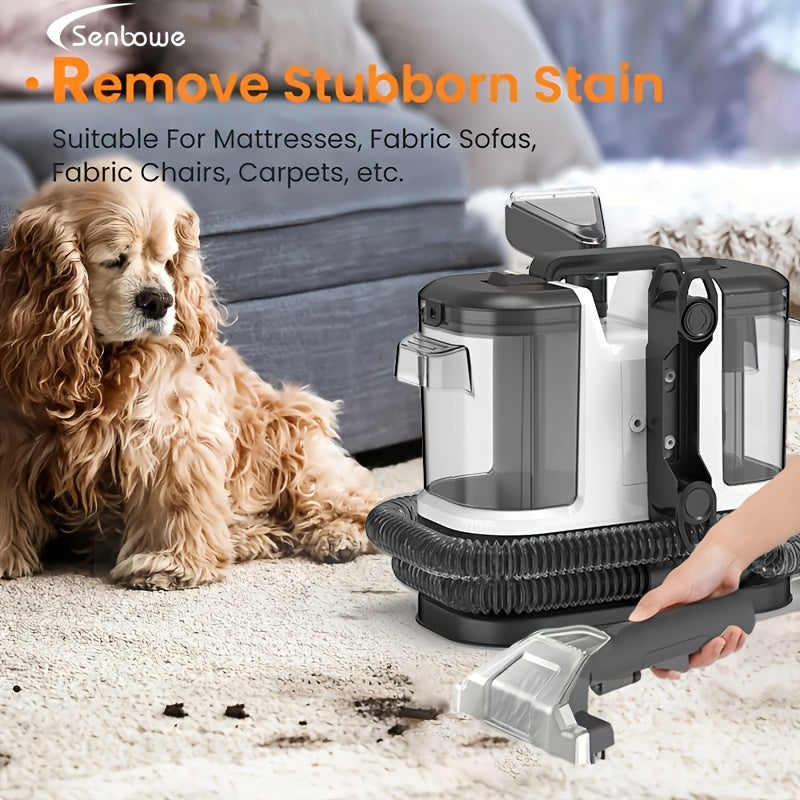 SENBOWE UK Portable Carpet Cleaner with Powerful Suction TJR8K9L