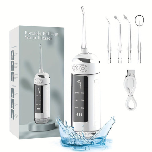 Portable Dual-Use Wireless Water Flosser, Multiple Cleaning Modes TJR3N1X
