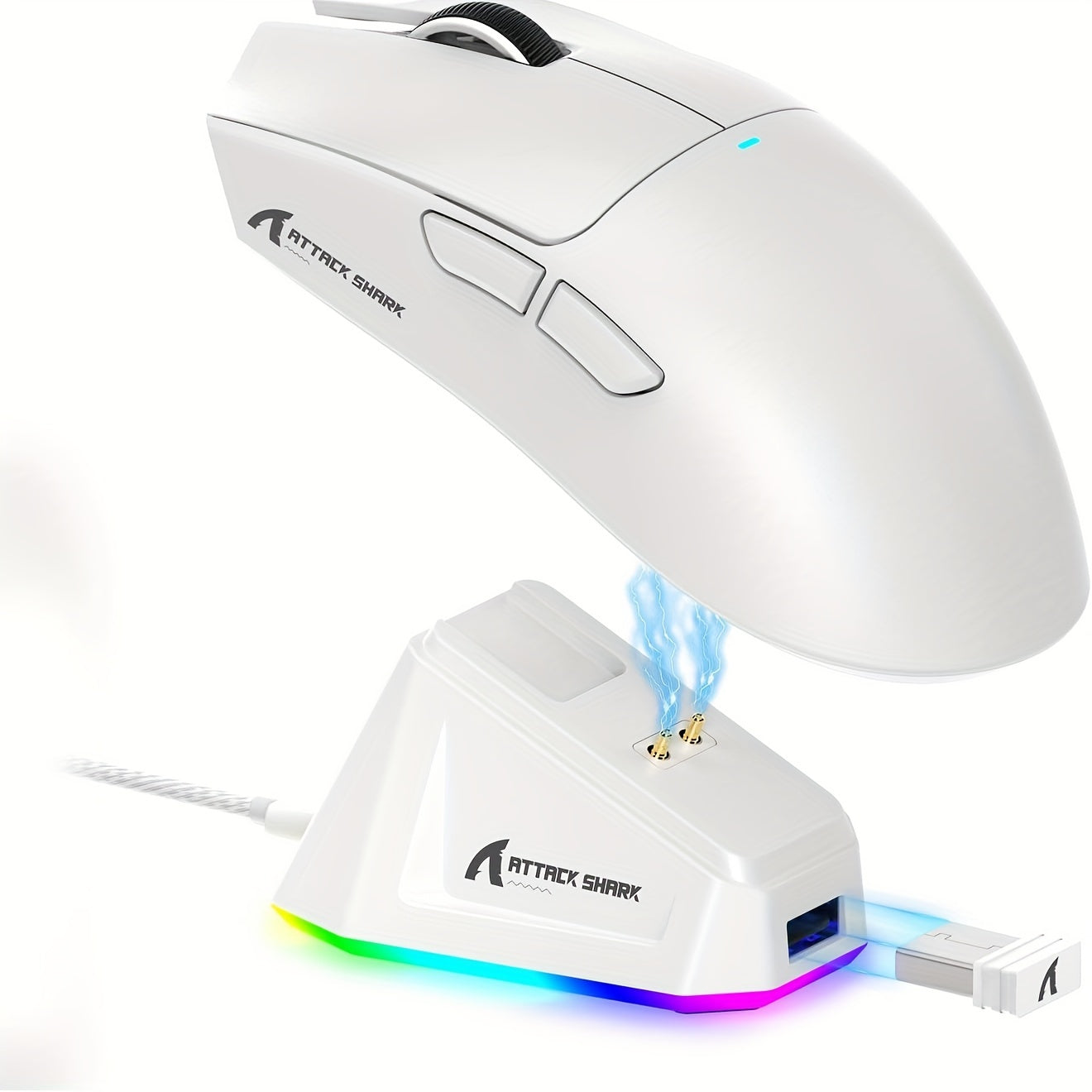ATTACK SHARK X11 Ultra-Light Wireless Gaming Mouse with RGB Dock TJR4H9W
