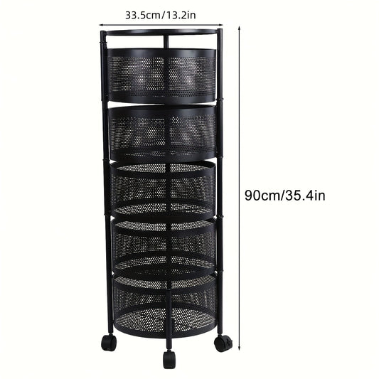 Rotating Multi-Tiered Storage Rack- HMT15SR