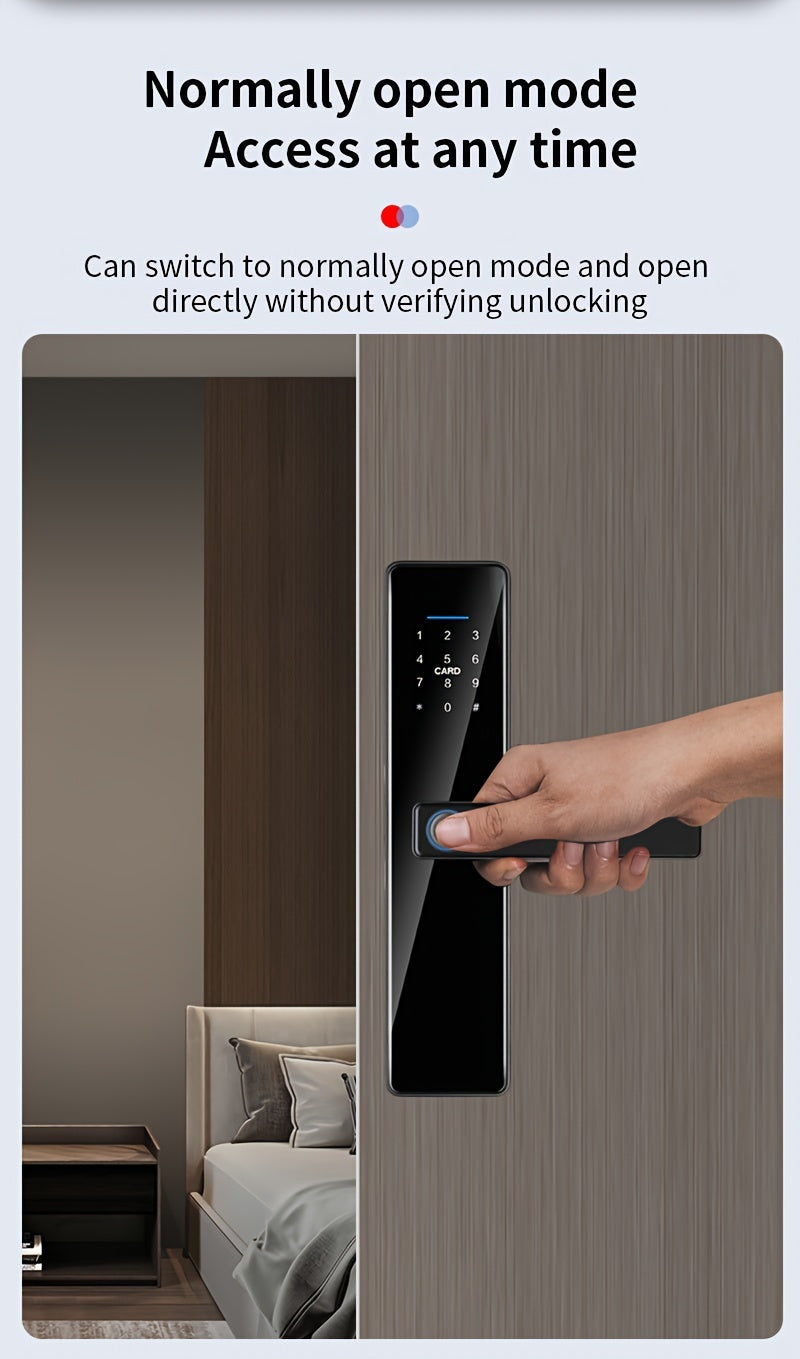 Smart Home Security Fingerprint Door Lock- HMT12M2